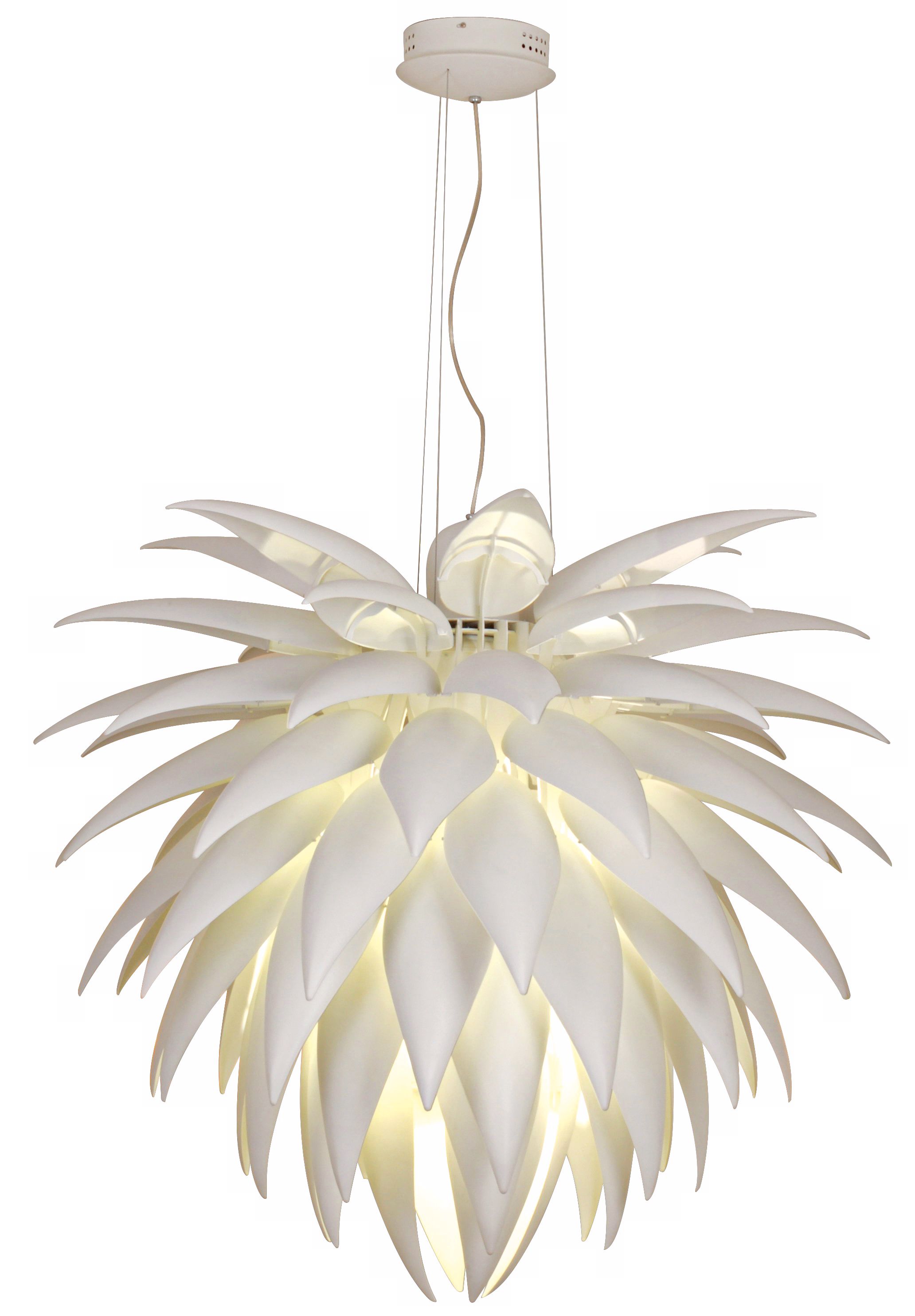 Possini Euro Design Icicle Leaf Chandelier