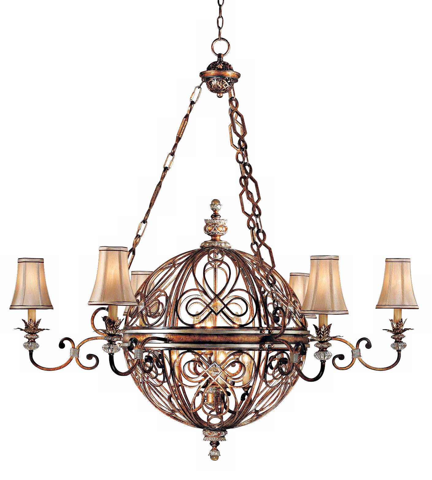 Minka Aston Court Collection 12-Light Globe Chandelier