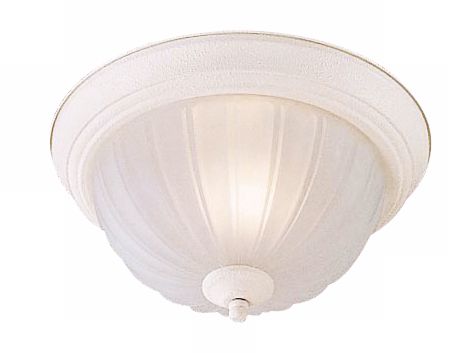 Melon 11" Wide White ENERGY STAR® Ceiling Light Fixture