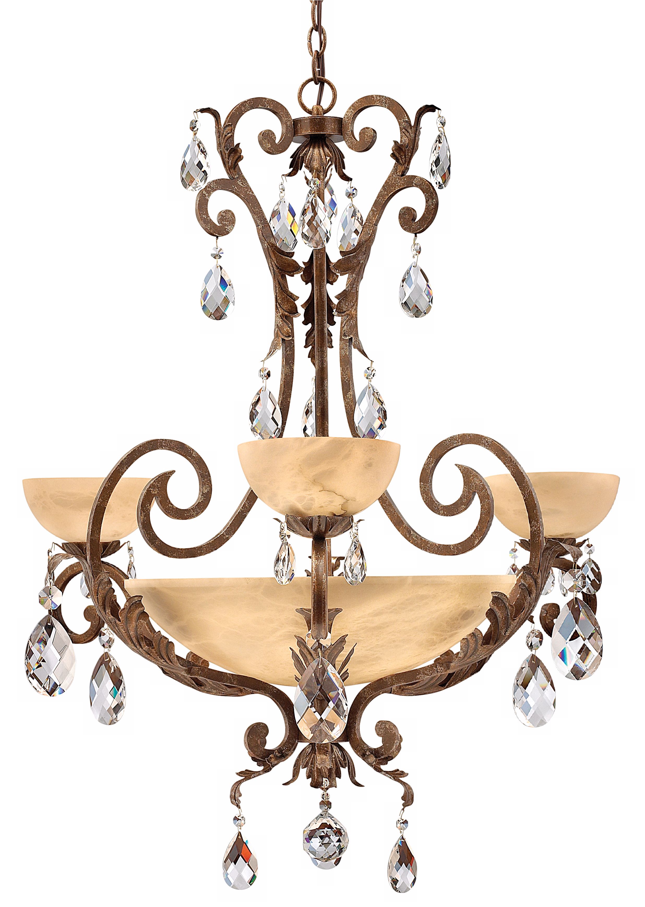 Fredrick Ramond Barcelona Collection Six Light Chandelier