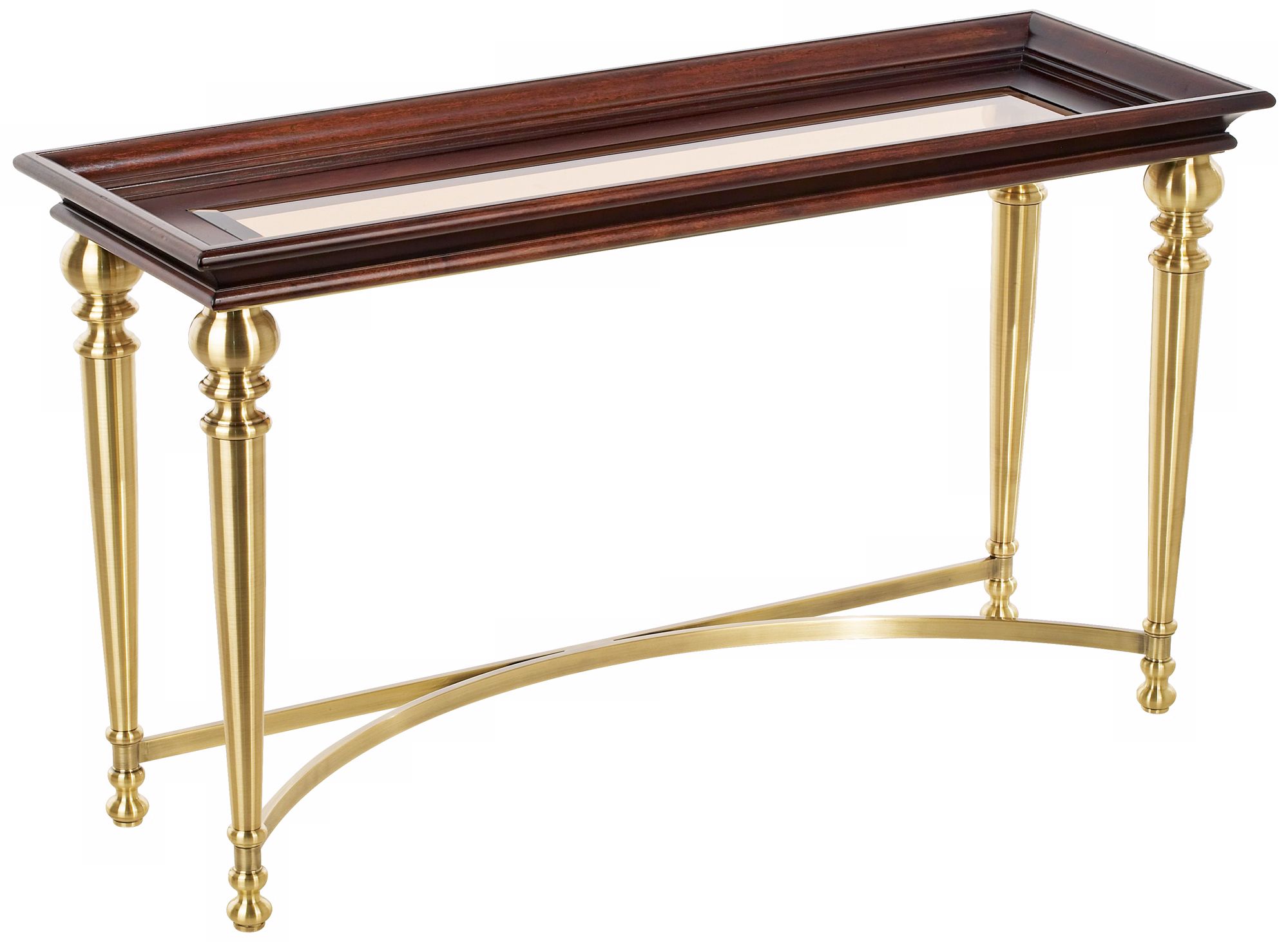 Westport Heights Framed Glass Sofa Back Table