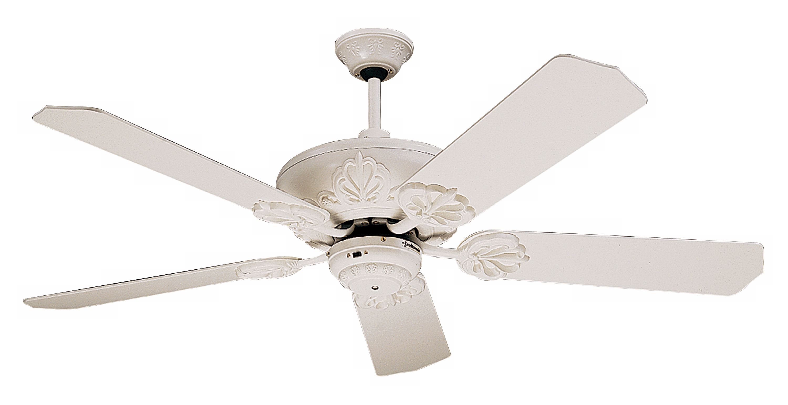 52" Craftmade Cordova Antique White Ceiling Fan