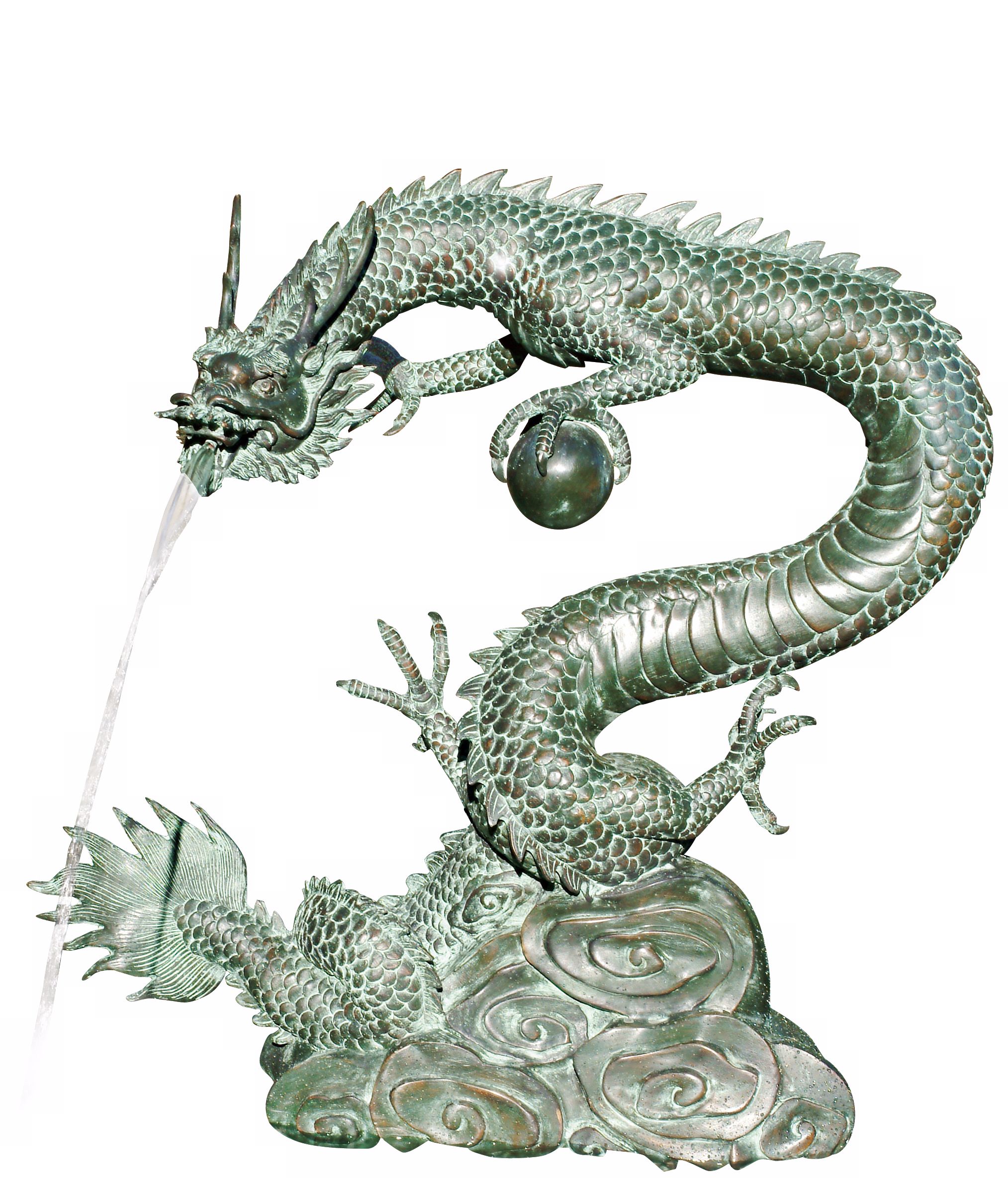 Small Water Dragon Fountain