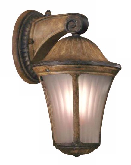 Amarante 14 1/2" High Midnight Gold Outdoor Wall Light