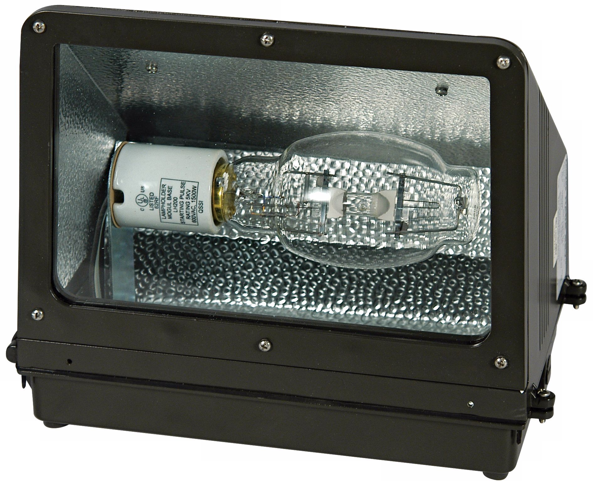 175 Watt 14 1/4" Wide Metal Halide Wall Pack Light
