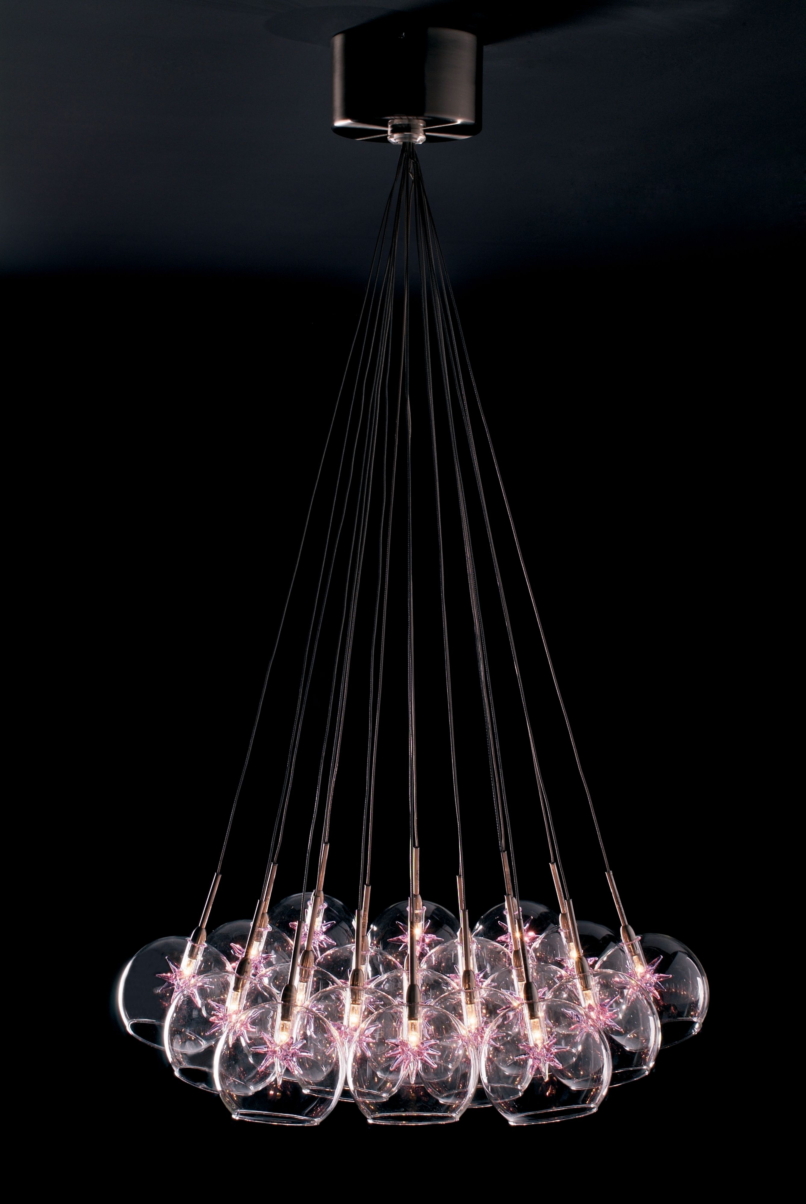 Starburst Nineteen Light Globe Chandelier