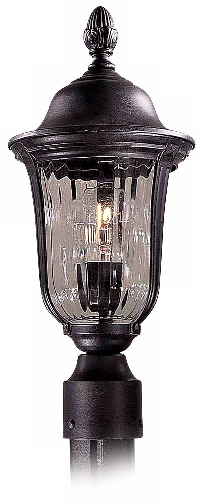 Morgan Park Collection 17 1/2" High Post Mount Outdoor Light