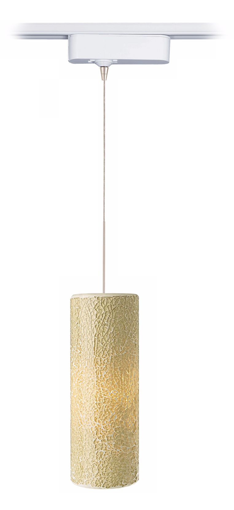Veil Latte Glass Tech Track Pendant for Lightolier Track Systems