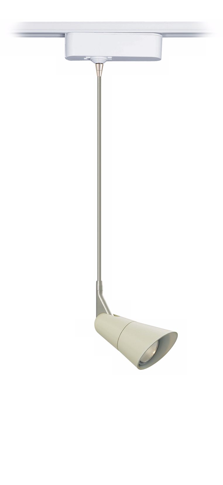 Scania Linen 12" Tech Pendant for Lightolier Track Systems