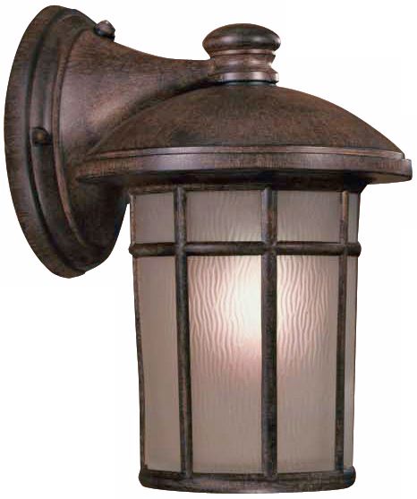 Cranston ENERGY STAR® 15 3/4" High Rust Wall Light