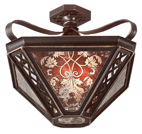 Corbett Castle Hill Collection 15 1/2" Wide Ceiling Fixture