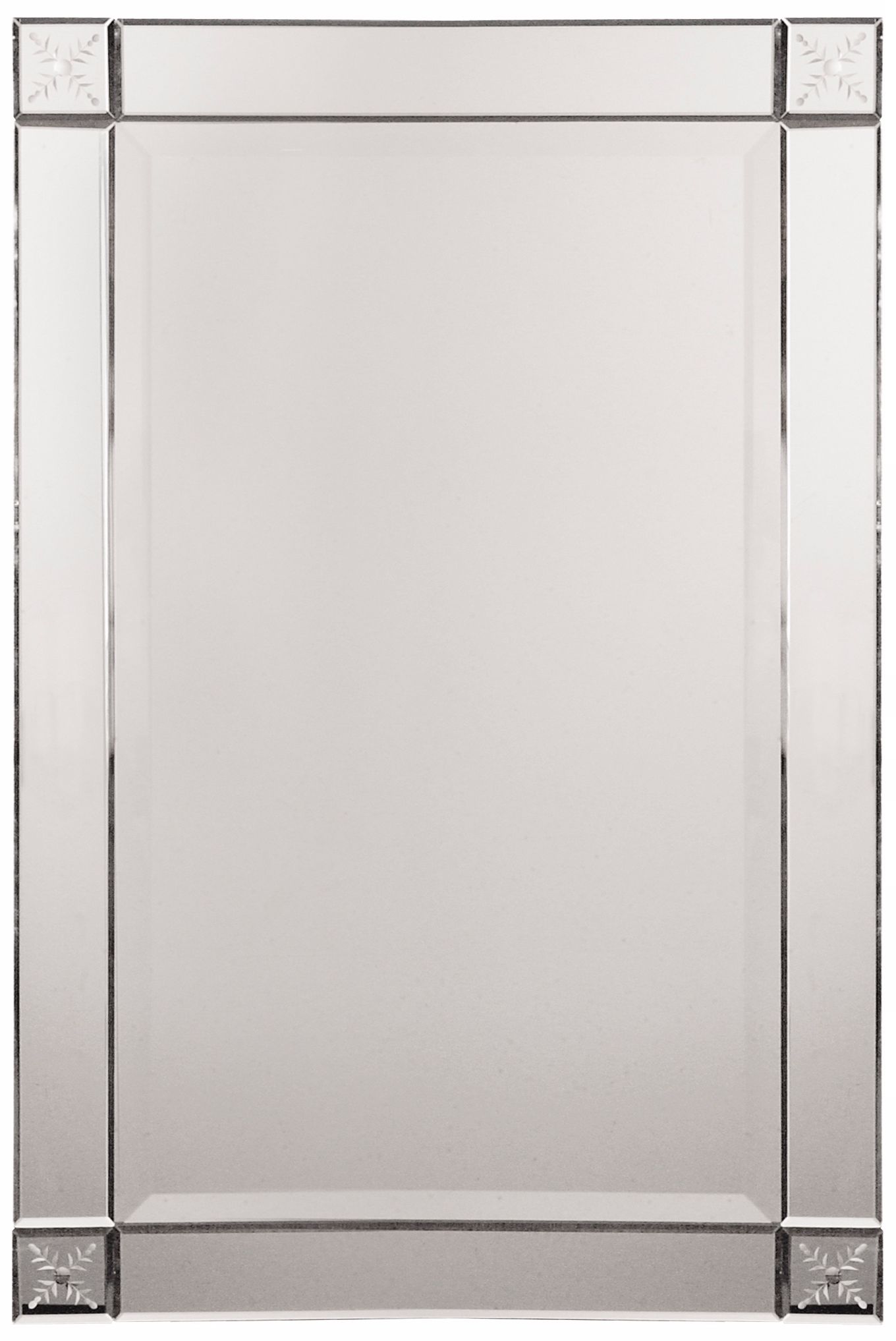 Uttermost Emberlyn 31" High Frameless Wall Mirror