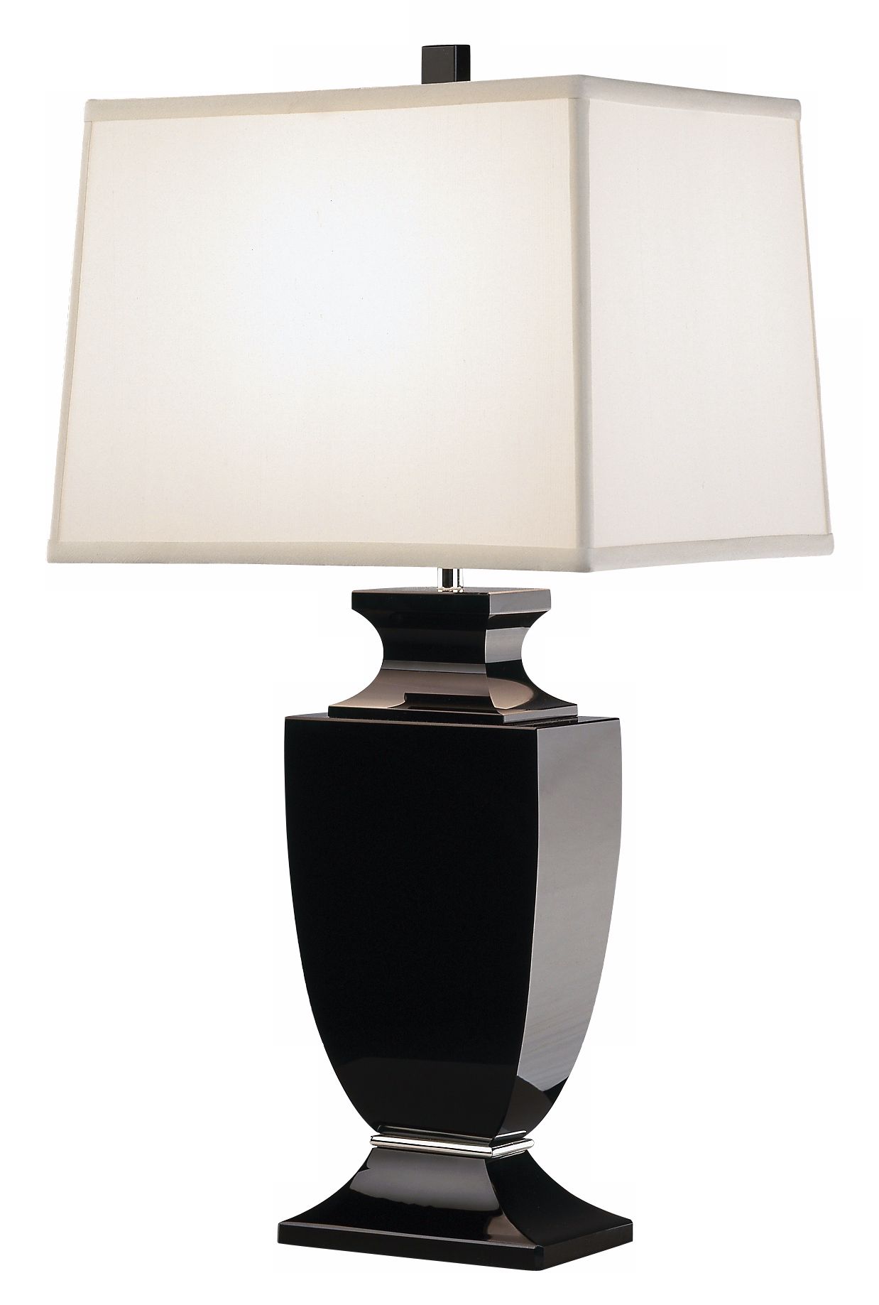 Artemis Black Lead Crystal Table Lamp