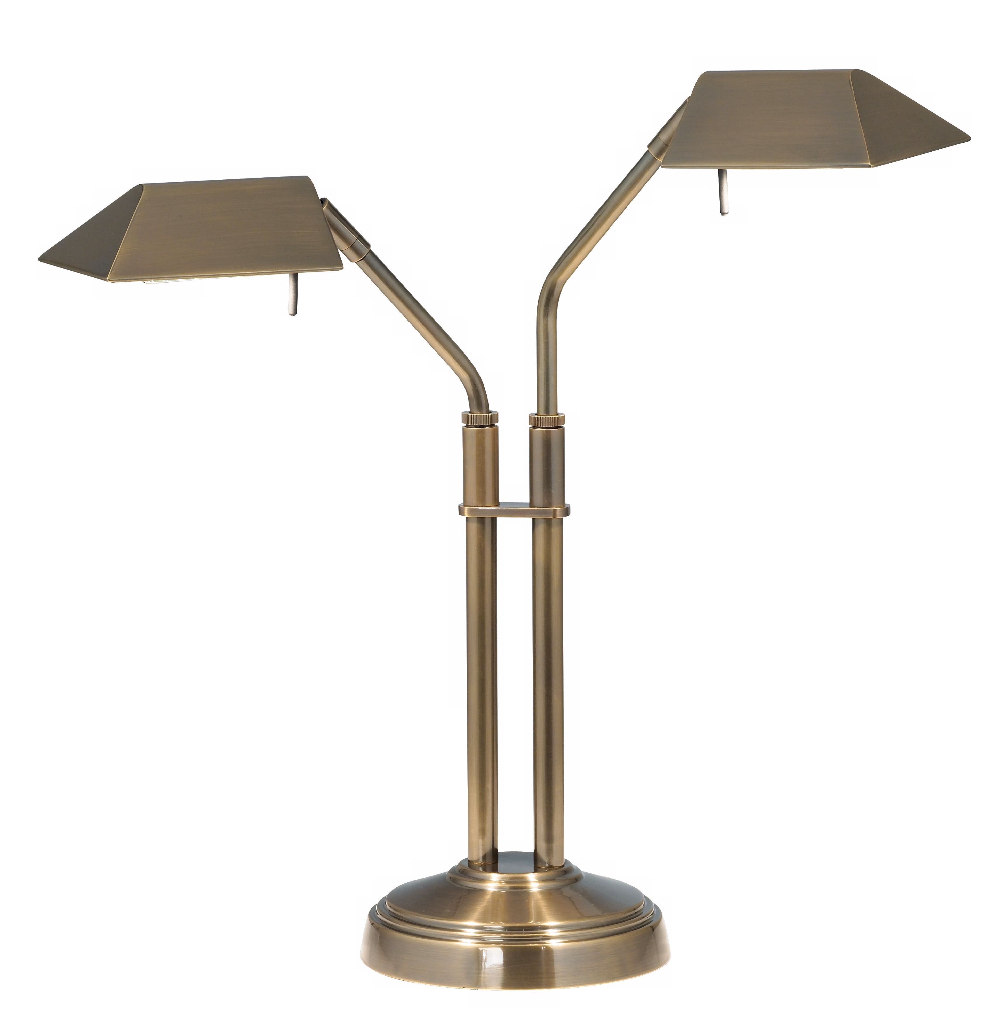 Bakarat™ Pharmacy Style Antique Brass Desk Lamp