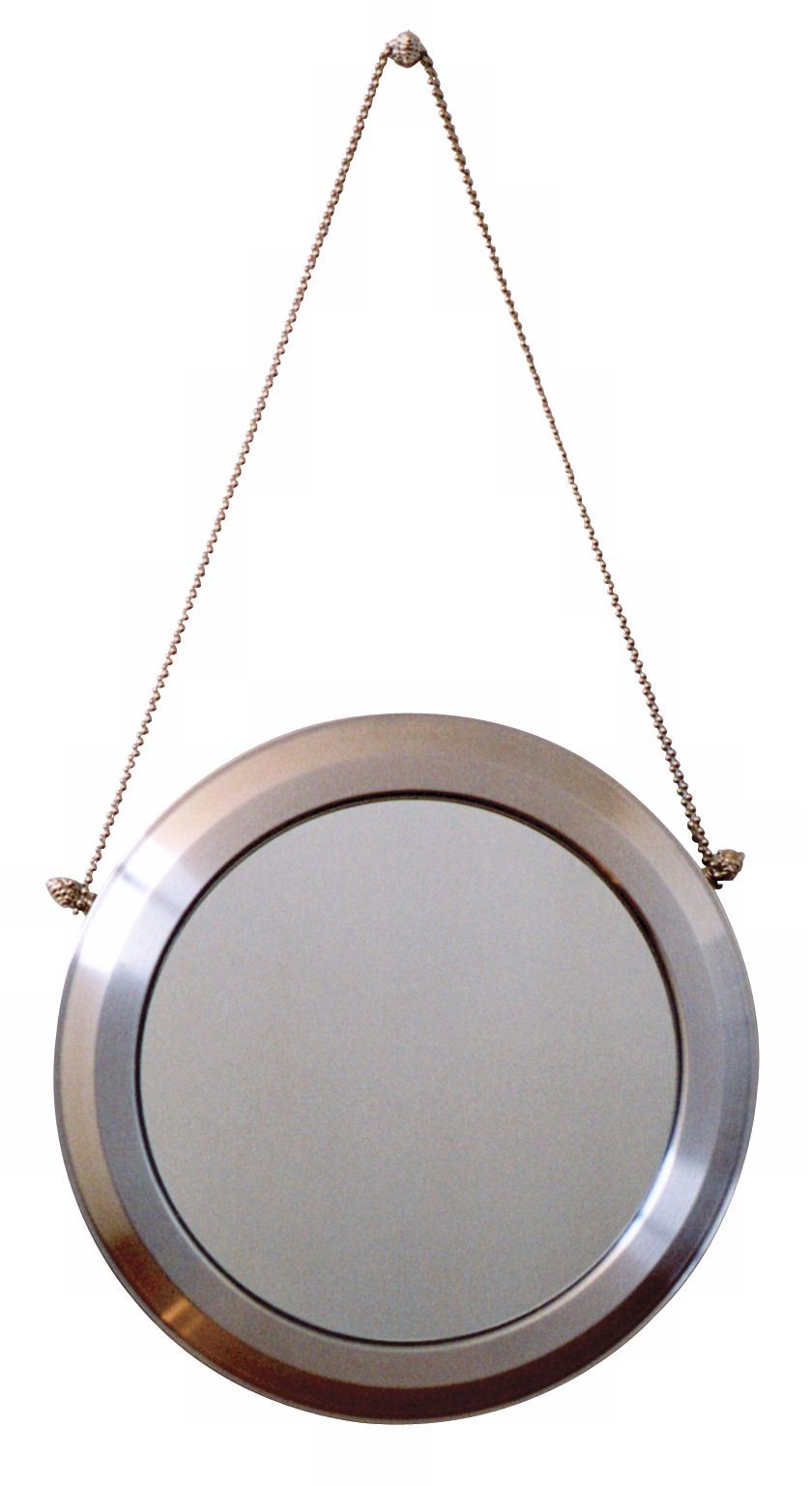 Babette Holland Francisco Beaded Chain Wall Mirror