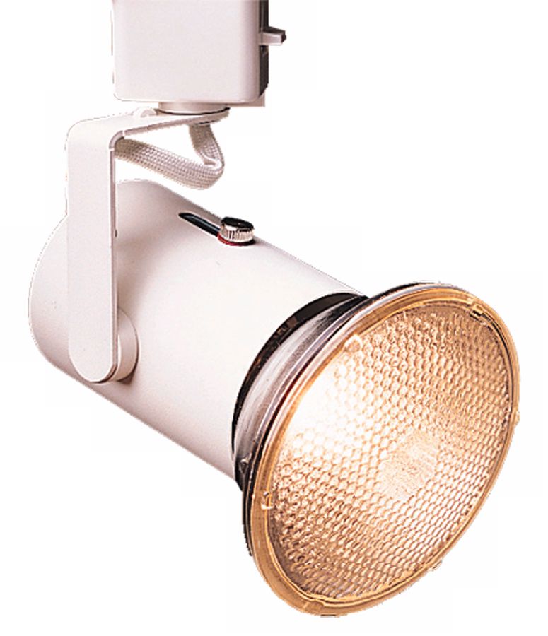 Lightolier  White Mini Universal Track Bullet