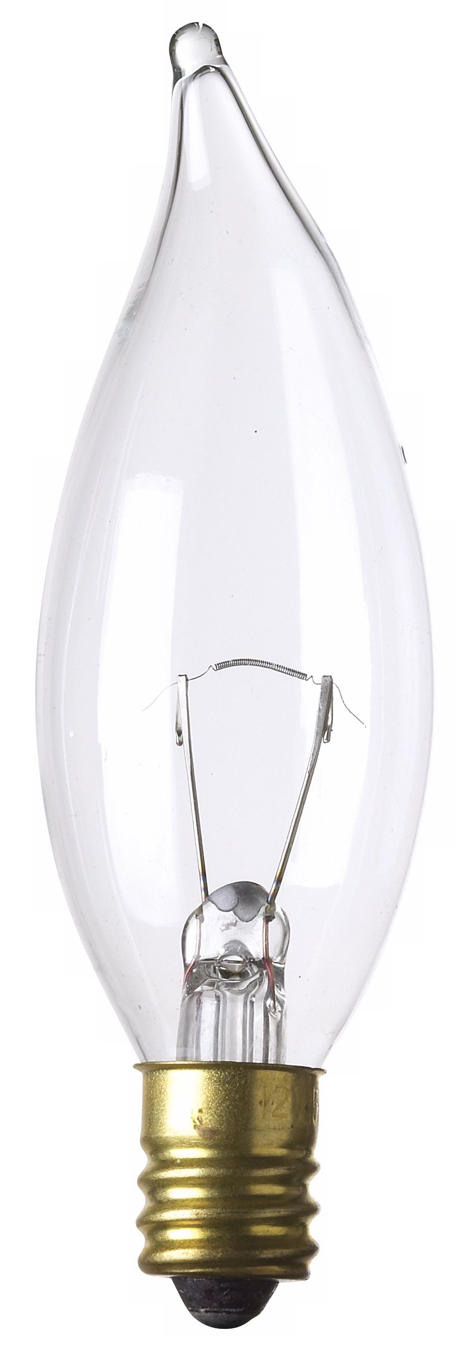 Bent-Tip 15 Watt 12 Volt Candelabra Light Bulb