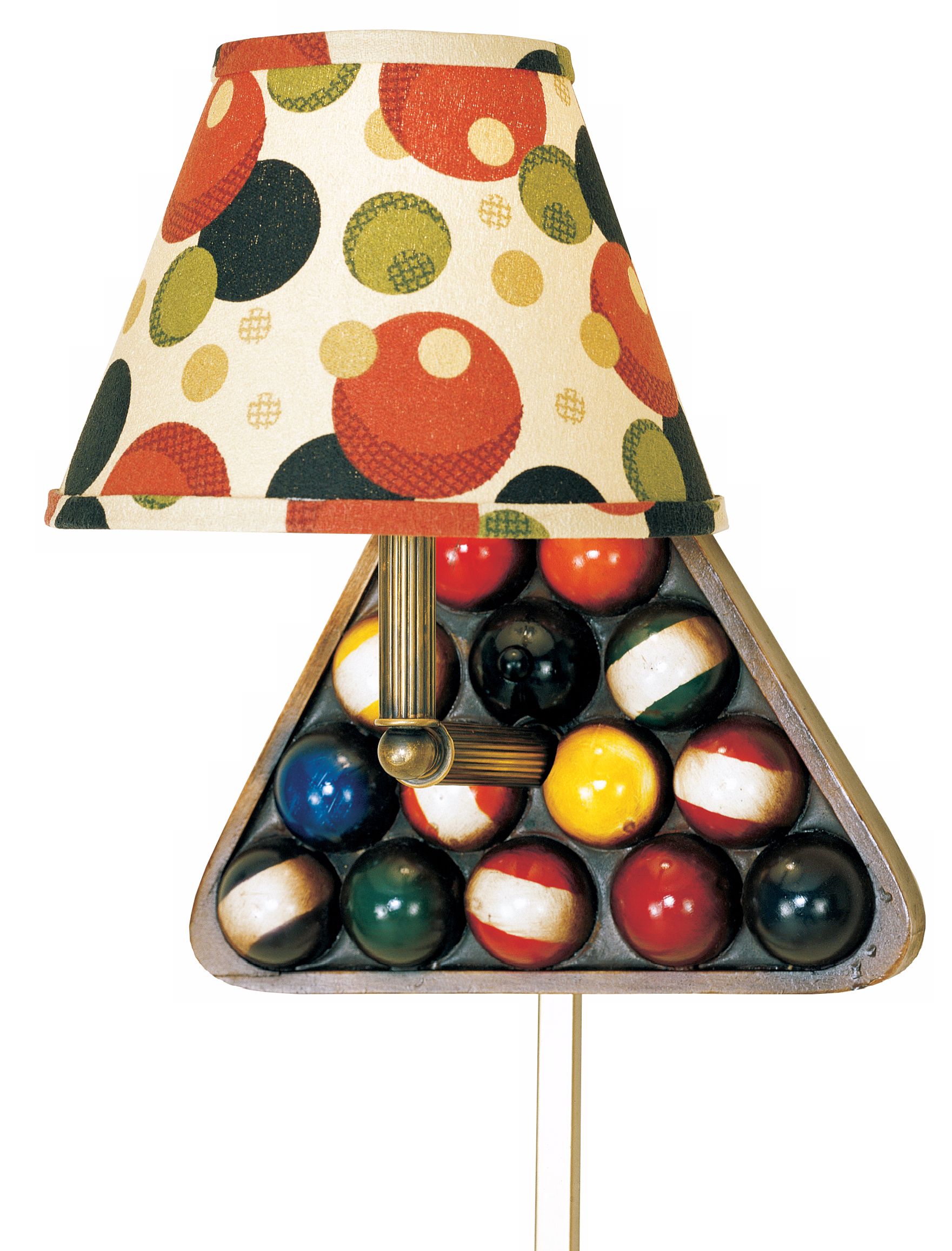 Billiard Themed Plug-In Wall Light