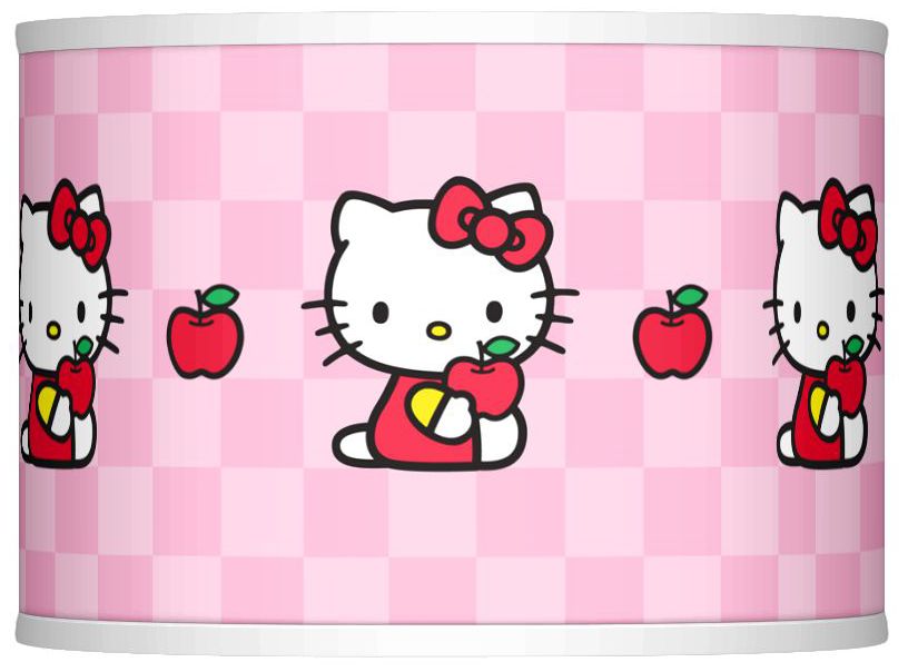 Hello Kitty Apples Lamp Shade 13.5x13.5x10 (Spider)