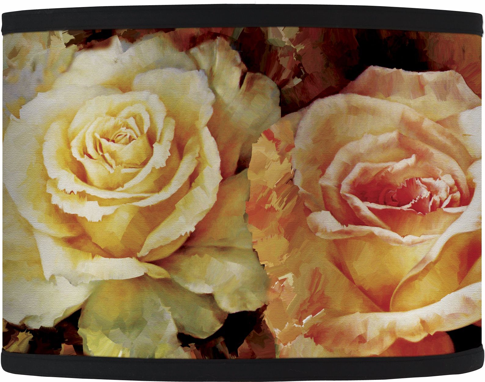 Blooming Rose Giclee Lamp Shade 13.5x13.5x10 (Spider)