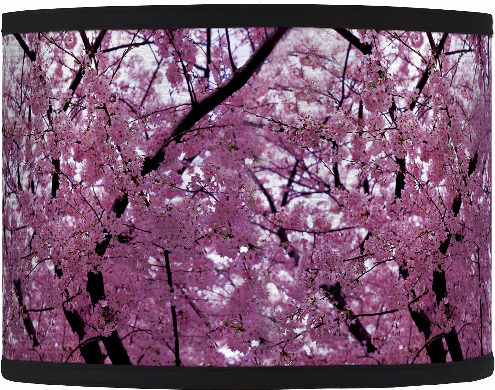 Cherry Blossoms Giclee Lamp Shade 13.5x13.5x10 (Spider)