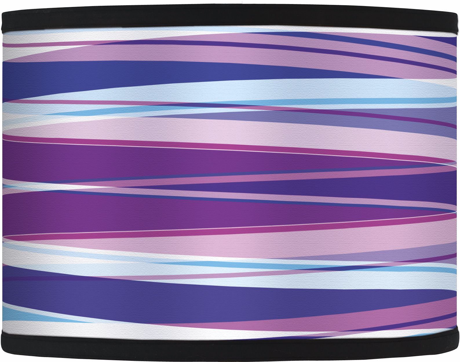 Purple Neon Giclee Lamp Shade 13.5x13.5x10 (Spider)