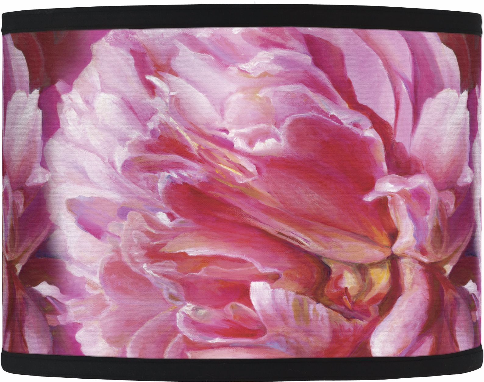 Le Pouf Peony Giclee Lamp Shade 13.5x13.5x10 (Spider)