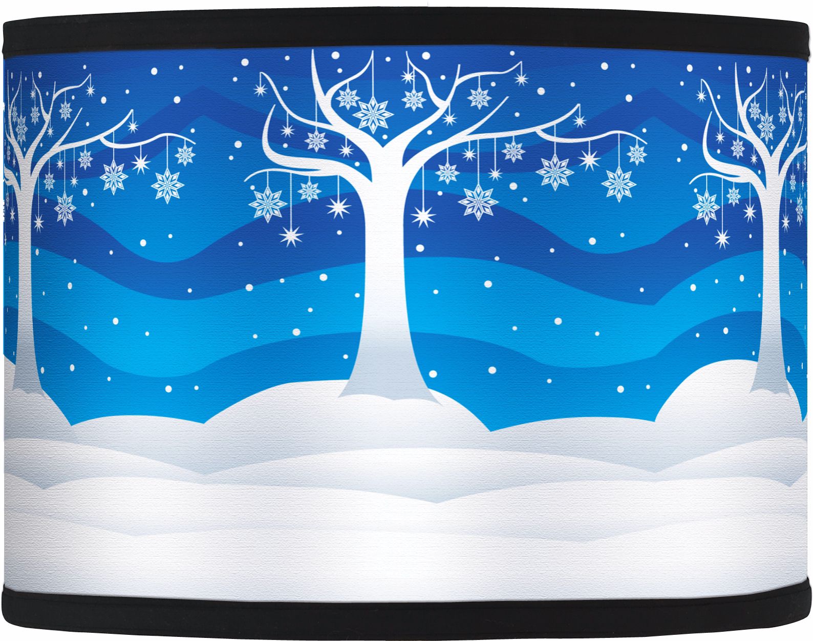 Holiday Dreams Christmas Giclee Shade 13.5x13.5x10 (Spider)
