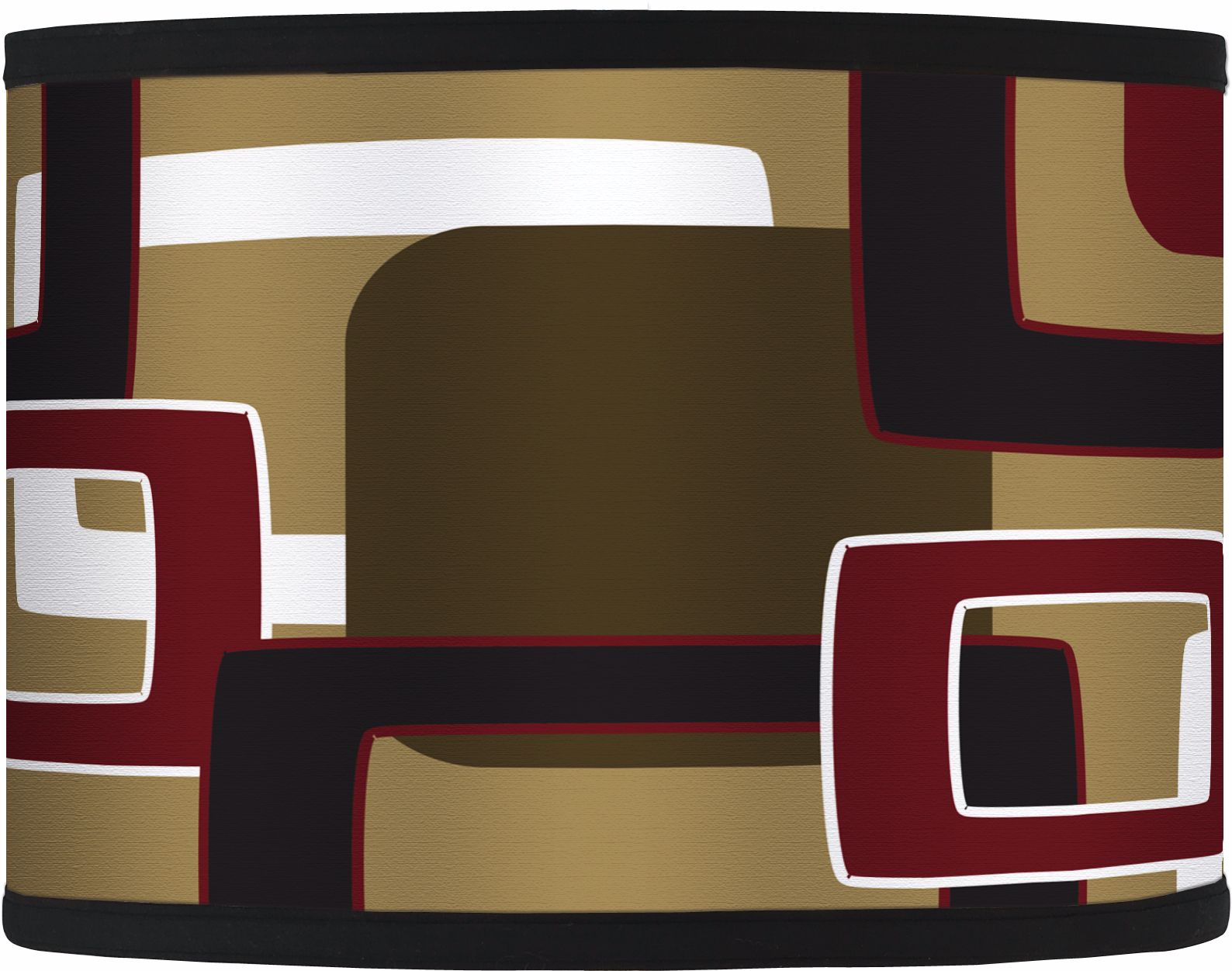 Cola Retro Rectangles Giclee Shade 13.5x13.5x10 (Spider)