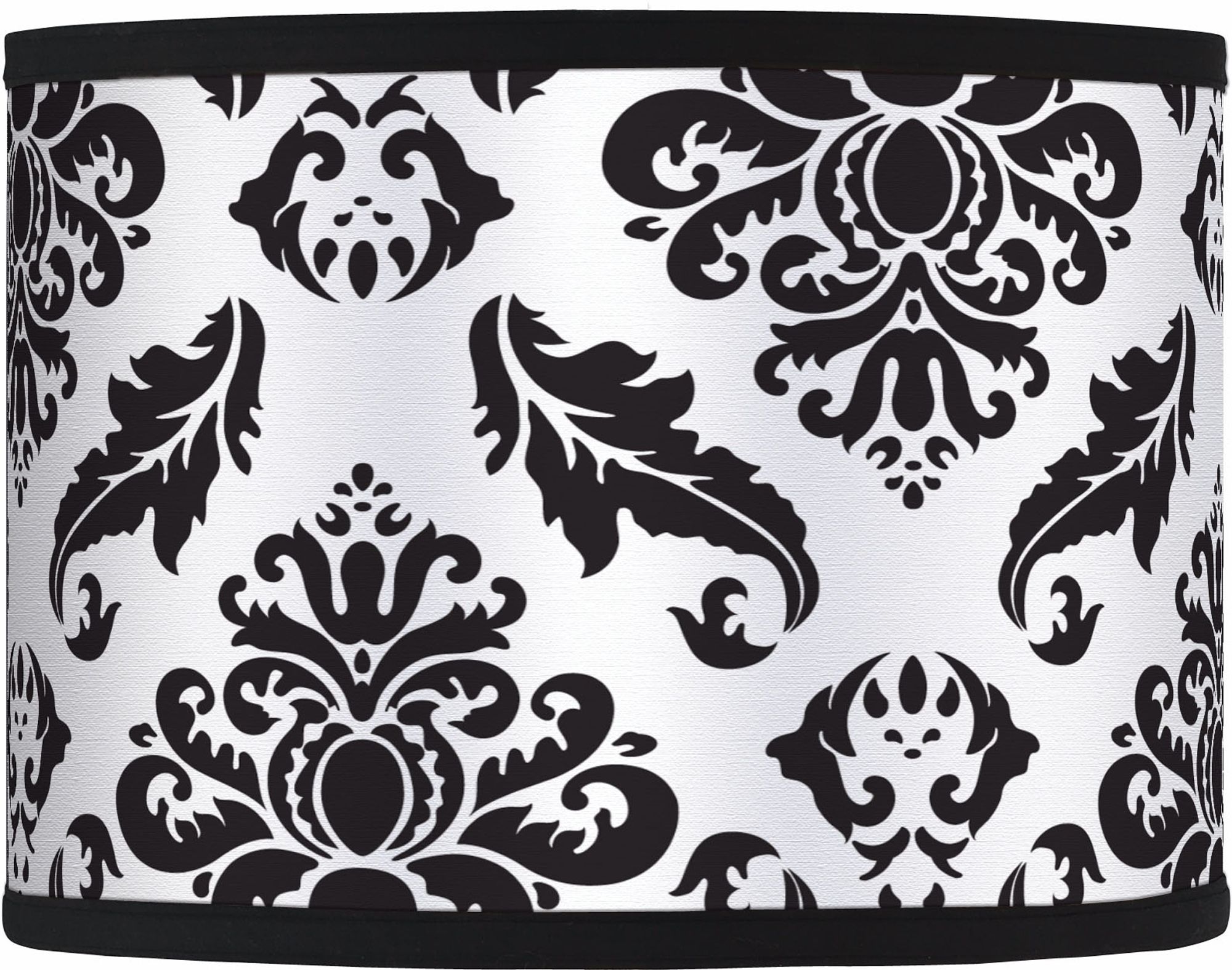 Black Filigree Giclee Glow Shade 13.5x13.5x10 (Spider)