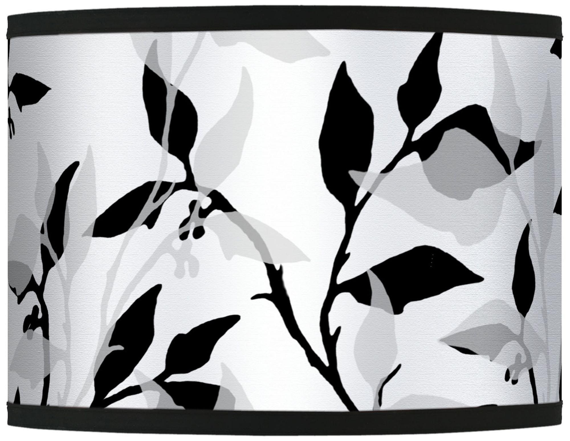 Three-Tone Leaves Giclee Glow Shade 13.5x13.5x10 (Spider)