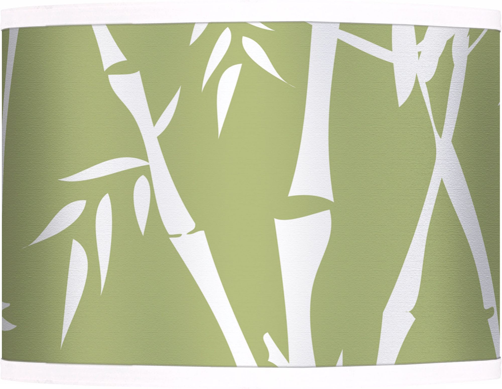 Lush Bamboo Giclee Glow Lamp Shade 13.5x13.5x10 (Spider)