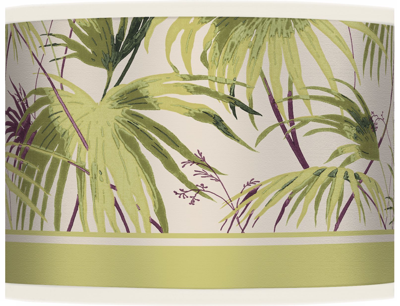 Stacy Garcia Palm Breeze Giclee Shade 13.5x13.5x10 (Spider)