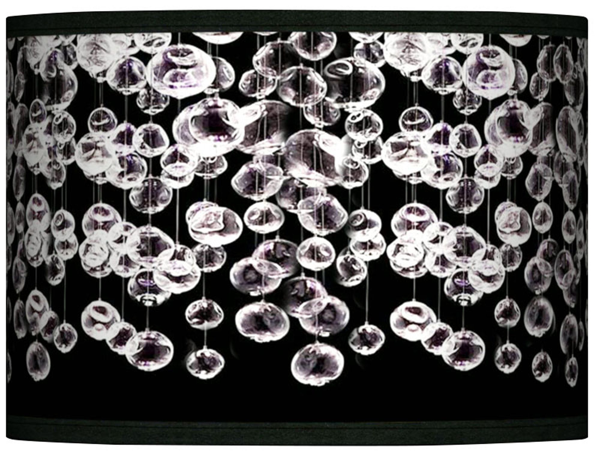 Shimmer Giclee Glow Lamp Shade 13.5x13.5x10 (Spider)