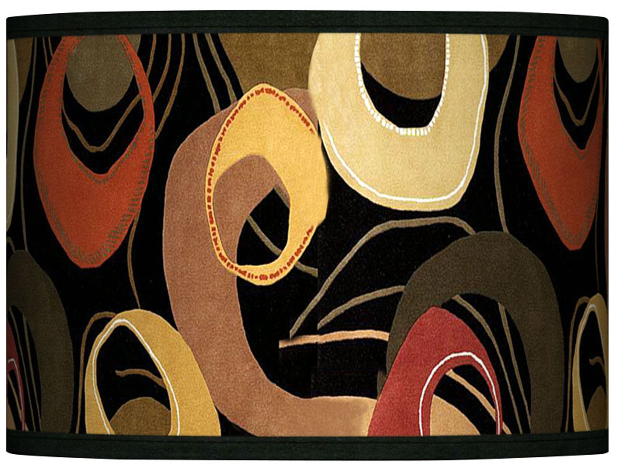 Rhythm Motif Giclee Glow Lamp Shade 13.5x13.5x10 (Spider)