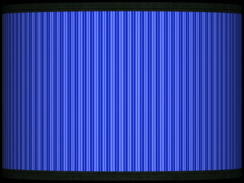 Blue Vertical Stripe Giclee Lamp Shade 13.5x13.5x10 (Spider)