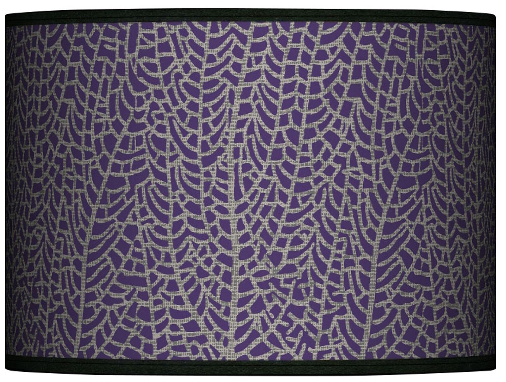 Stacy Garcia Seafan Rich Plum Lamp Shade 13.5x13.5x10 (Spider)