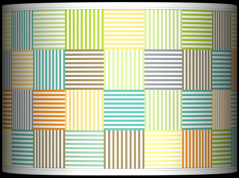 Pixel Light Giclee Glow Lamp Shade 13.5x13.5x10 (Spider)