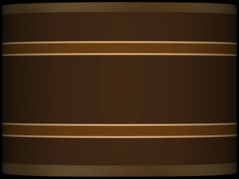Saratoga Stripe Giclee Glow Lamp Shade 13.5x13.5x10 (Spider)