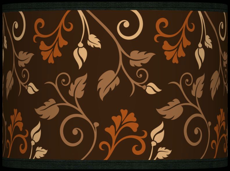 Foliage Giclee Glow Lamp Shade 13.5x13.5x10 (Spider)