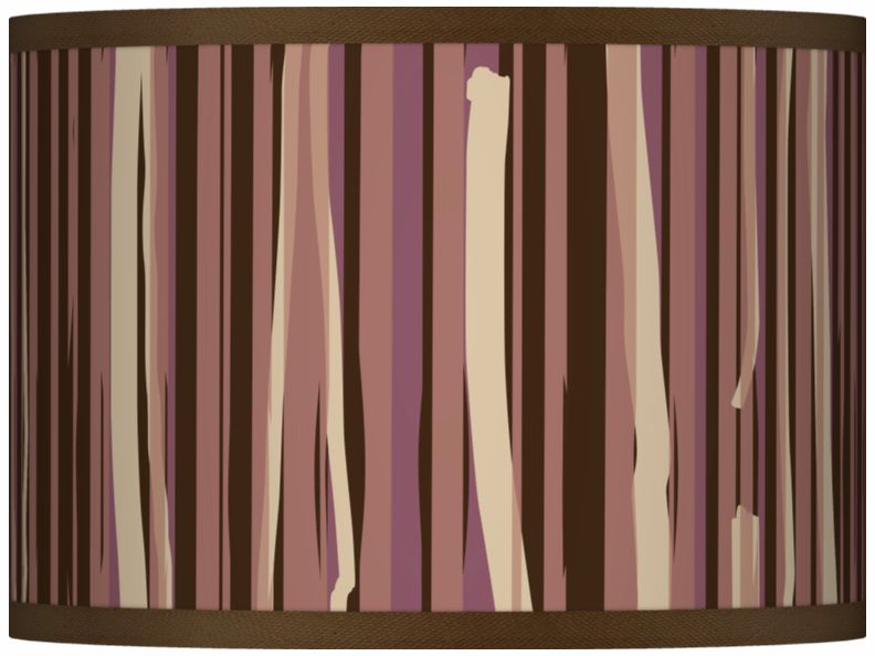 Kalahari Lines Giclee Glow Lamp Shade 13.5x13.5x10 (Spider)