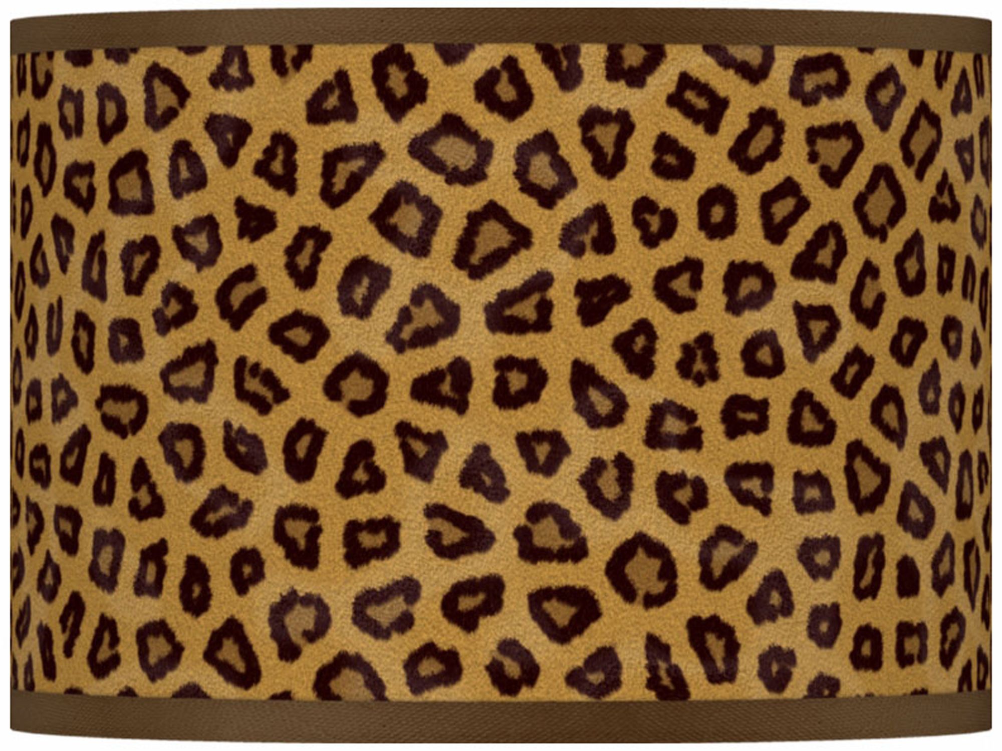 Safari Cheetah Giclee Glow Lamp Shade 13.5x13.5x10 (Spider)