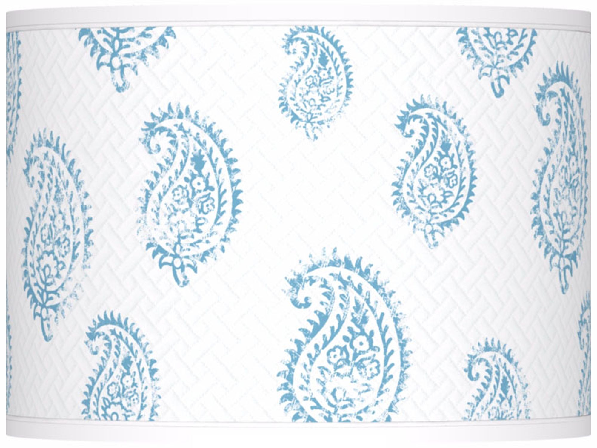 Paisley Snow Giclee Glow Shade 13.5x13.5x10 (Spider)