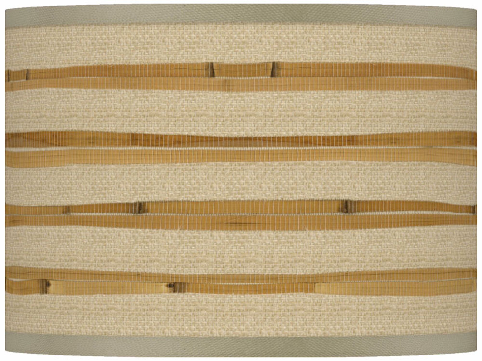 Bamboo Wrap Giclee Shade 13.5x13.5x10 (Spider)
