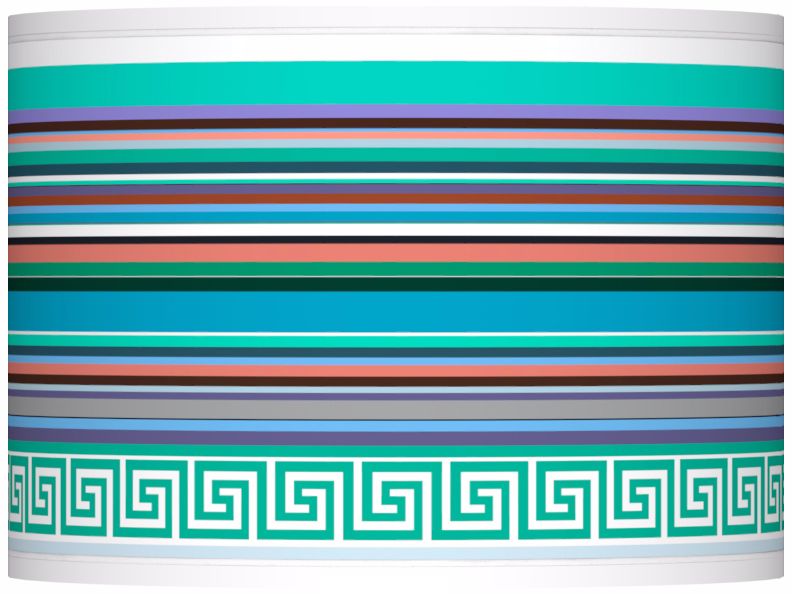 Key West Party Time Giclee Lamp Shade 13.5x13.5x10 (Spider)