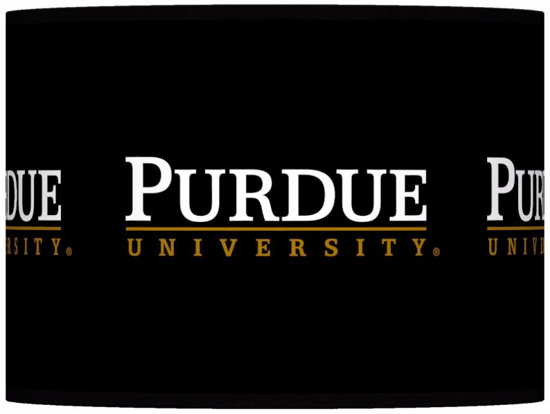 Purdue University Lamp Shade 13.5x13.5x10 (Spider)
