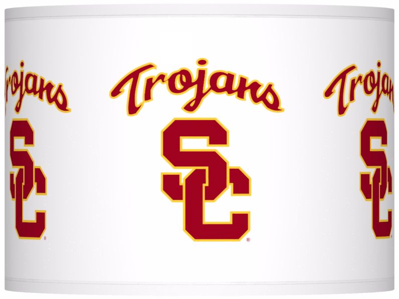 USC Trojans Lamp Shade 13.5x13.5x10 (Spider)