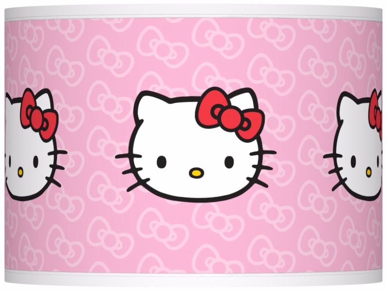 Hello Kitty Classic Giclee Lamp Shade 13.5x13.5x10 (Spider)