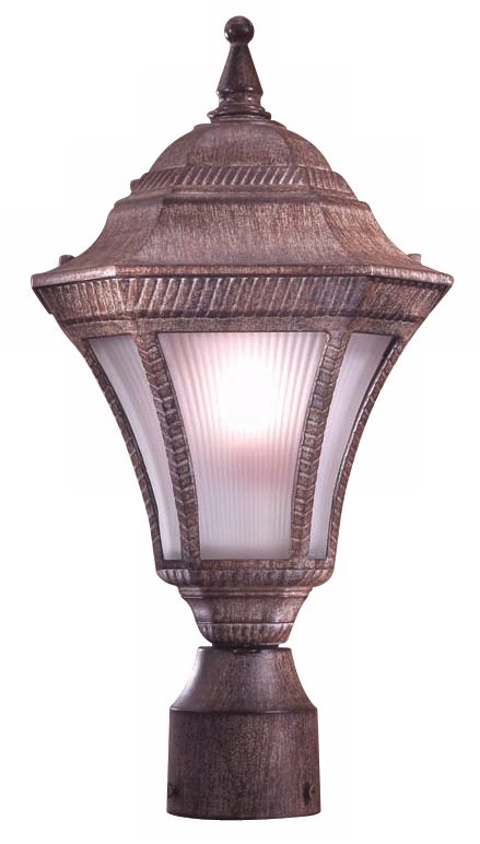 Segovia Rust 16 1/2" Outdoor Post Light