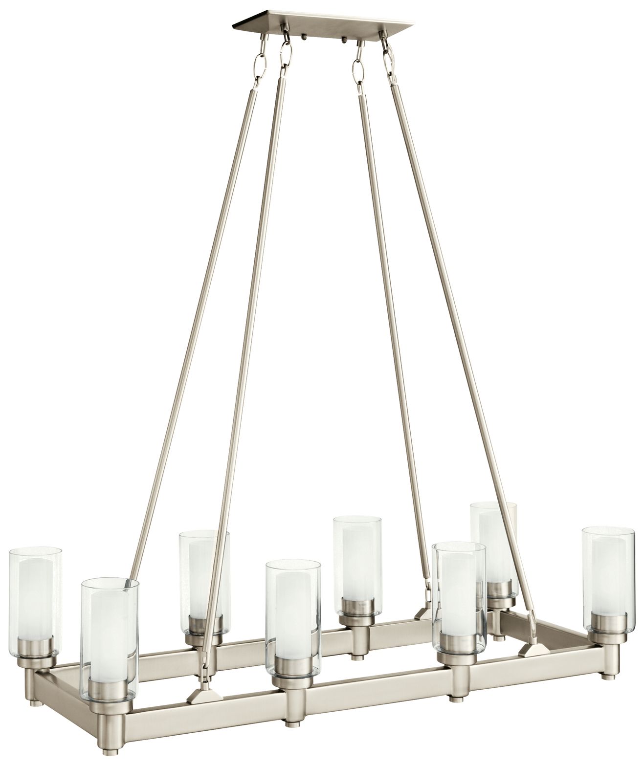 Kichler Circolo Silver Large Contemporary Chandelier